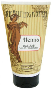 Haarspülung mit farblosem Hennaextrakt für glänzendes, geschmeidiges und leicht kämmbares Haar - Styx Naturcosmetic Henna Balsam