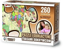 Купить пазлы для детей ZACHEM: Zachem Puzzle 260el Trasami odkrywców edukacyjne (8047)