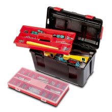 Ящики для строительных инструментов parat 5811000391 ящик для инструментов Полипропилен Черный, Красный