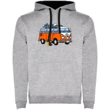 KRUSKIS Hippie Van Snowboard Two-Colour Hoodie