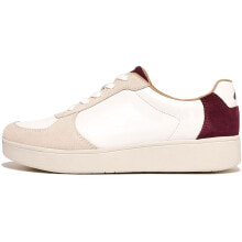 FITFLOP Rally Leather/Suede Panel Trainers