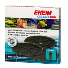 Купить товары для рыб и рептилий Eheim: EHEIM Classic 600 (2217) carbon fine filter pad 3 pieces