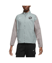 Nike women's Gray Club America Team Anthem Raglan Full-Zip Jacket