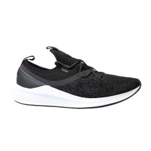 Мужская спортивная обувь для бега Мужские кроссовки  спортивные для бега черные текстильные низкие с белой подошвой New Balance Fresh Foam