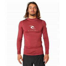 Bathing T-shirt Rip Curl Corps Red Brown Men