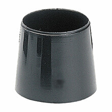 Ferrule/Terminal plug Micel cnt01 Black Polyethylene Circular Ø 18 x 28 mm (25 Units)