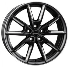 Колесный диск литой Borbet LX18 black matt silver spoke rim 8x18 ET45 - LK5/108 ML72.5