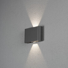 Konstsmide 7854-370 настенный светильник Подходит для наружного использования Антрацит, Серый