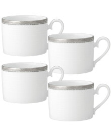Noritake whiteridge Platinum Set Of 4 Cups, 8-1/2 Oz.