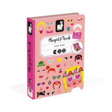 JANOD Girl´S Crazy Faces Magneti´Book Educational Toy