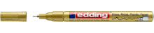 Письменные ручки Edding 4-780-9-053 перманентная маркер Золото Тонкий наконечник 1 шт