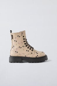 Mickey mouse © disney lace-up ankle boots