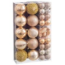 Christmas Baubles Golden (50 Units)