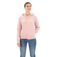 SUPERDRY Luxe Metallic Logo Hoodie