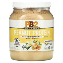 Растительный протеин Белл Плантайшн, Performance, арахисовый протеин с мадагаскарской ванилью, 907 г (2 фунта)