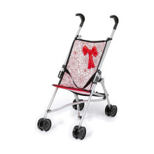 Doll Stroller Reig Umbrella White Red Princess