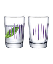 Parrot 2 Piece Water Glass Set, 8 oz