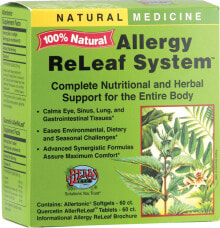 Витамины и БАДы от аллергии herbs Etc. Allergy ReLeaf System Растительные экстракты из свежих и сушеных трав, способствуют здоровой аллергической реакции