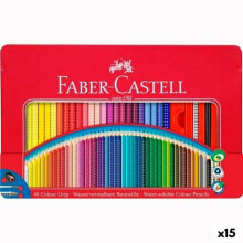 Купить детские товары для рисования Faber-Castell: Цветные карандаши Faber-Castell Разноцветный (15 штук)