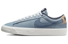 Nike Blazer Low Pro GT PRM 轻便防滑 低帮 板鞋 男女同款 牛仔蓝 / Кроссовки Nike Blazer Low DM8890-100