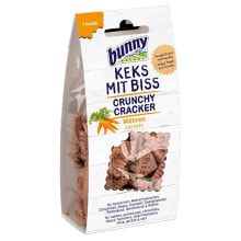 Купить товары для собак BUNNY: BUNNY Crunchy Cracker Carrot 50g Snack For Rodents 6 Units