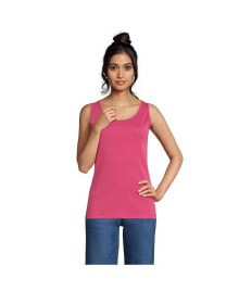 Lands' End women's Cotton Tank Top