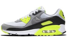 Nike Air Max 90 Volt 低帮 跑步鞋 男女同款 白黄 / Кроссовки Nike Air Max 90 Volt CD0881-103