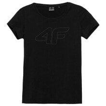 Мужские спортивные футболки мужская спортивная футболка черная 4F TSD353