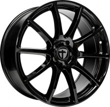 Колесный диск литой Tomason TN1 Flow black painted 9x20 ET45 - LK5/112 ML72.6