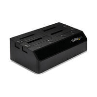 StarTech.com 4-Bay USB 3.0 to SATA Hard Drive Docking Station - USB Hard Drive Dock - External 2.5/3.5