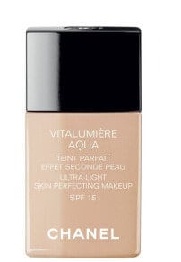 Foundation für eine strahlende Haut LSF 15 - Chanel Vitalumiere Aqua