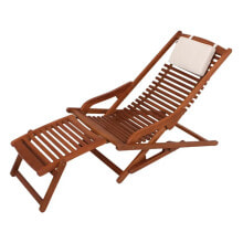 Sun beds and deck chairs