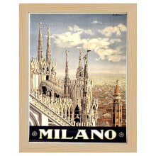 Bilderrahmen Poster Milano