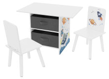 Children's desks and tables for schoolchildren