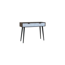 Console DKD Home Decor Metal Mango wood 105 x 35 x 77 cm