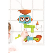 Игрушки для ванной для детей до 3 лет игрушка для ванной - INFANTINO - Робот-конструктор на присосках, с движущимися элементами. Возраст с 10 месяцев