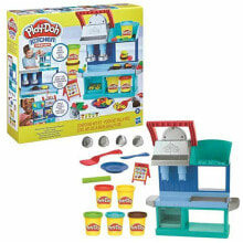 Купить товары для лепки для детей Hasbro: Пластилиновая игра Hasbro Busy Chefs Restaurant Разноцветная 1 предмет