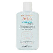 Avene Cleanance Hydra Soothing Cleansing Cream Успокаивающий крем для умывания без мыла для сухой и раздраженной кожи 200 мл