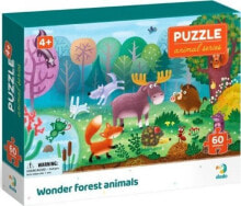 Детские развивающие пазлы dodo Puzzle 60 Zwierzęta leśne
