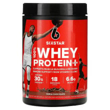 100% Whey Protein Plus, Triple Chocolate, 1.82 lbs (826 g)