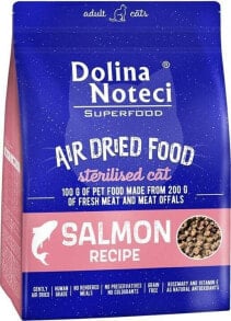 Dolina Noteci DOLINA NOTECI Superfood Danie z łososia- karma suszona dla kotów sterylizowanych 1kg