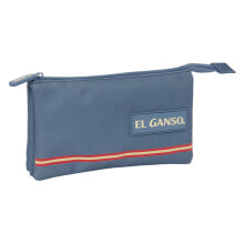 Triple Carry-all El Ganso Blue 22 x 12 x 3 cm