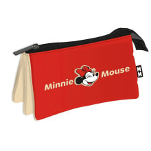 Купить пеналы и письменные принадлежности для школы Disney: DISNEY Triple 21x11x3.5 cm Minnie Pencil Case