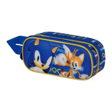 KARACTERMANIA Sonic The Hedgehog Sega Tails 3D Double Pencil Case