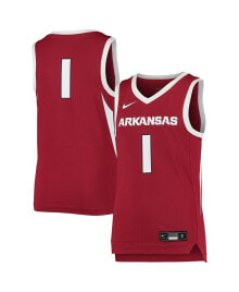 Nike youth Boys and Girls #1 Cardinal Arkansas Razorbacks Team Replica Basketball Jersey