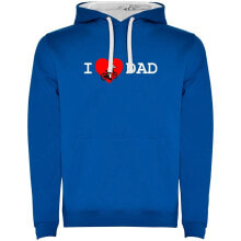 KRUSKIS I Love Dad Two-Colour Hoodie