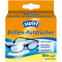 Swirl Brillen Putztucher Влажные салфетки для чистки очков 30 шт