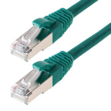 Кабели и разъемы для аудио- и видеотехники Helos CAT6 S/FTP (PIMF), 5m сетевой кабель SF/UTP (S-FTP) Зеленый 118024
