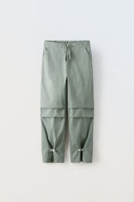 Trousers with tabs