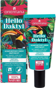 Creme für das Gesicht für die Haut um die Augen - Orientana Hello Daktyl Comfort Nourish Cream